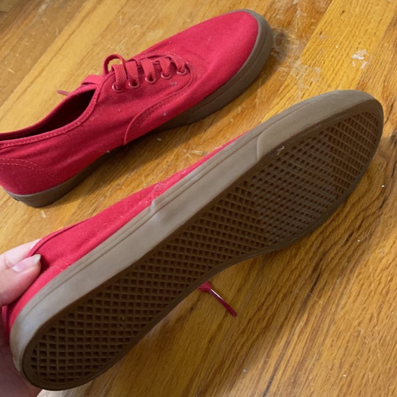 Red Vans - Picture 2 of 2
